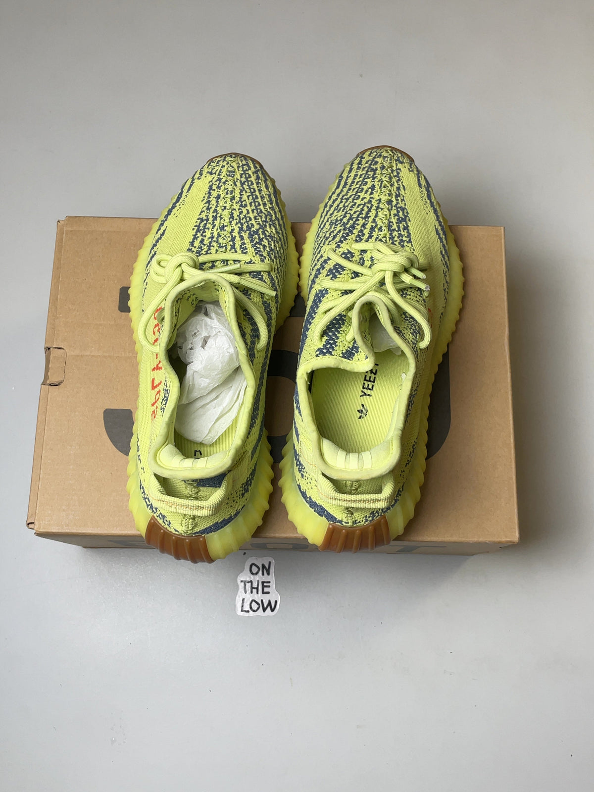 adidas Yeezy Boost 350 V2 Semi Frozen Yellow (USED)