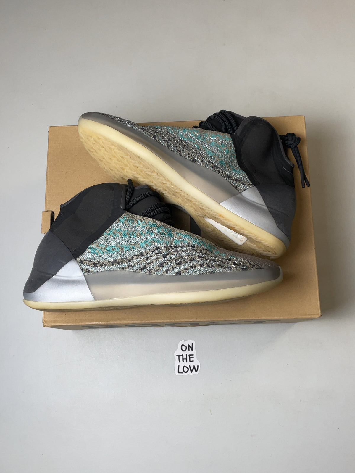adidas Yeezy QNTM Teal Blue (USED)