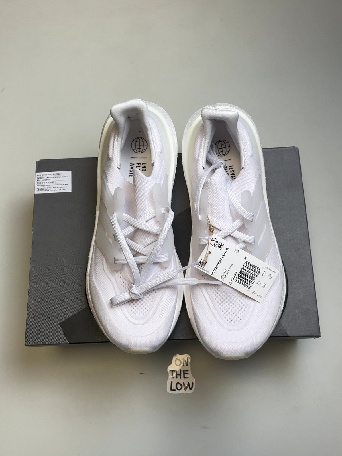 adidas Ultra Boost Light Cloud White Crystal White (Women's)