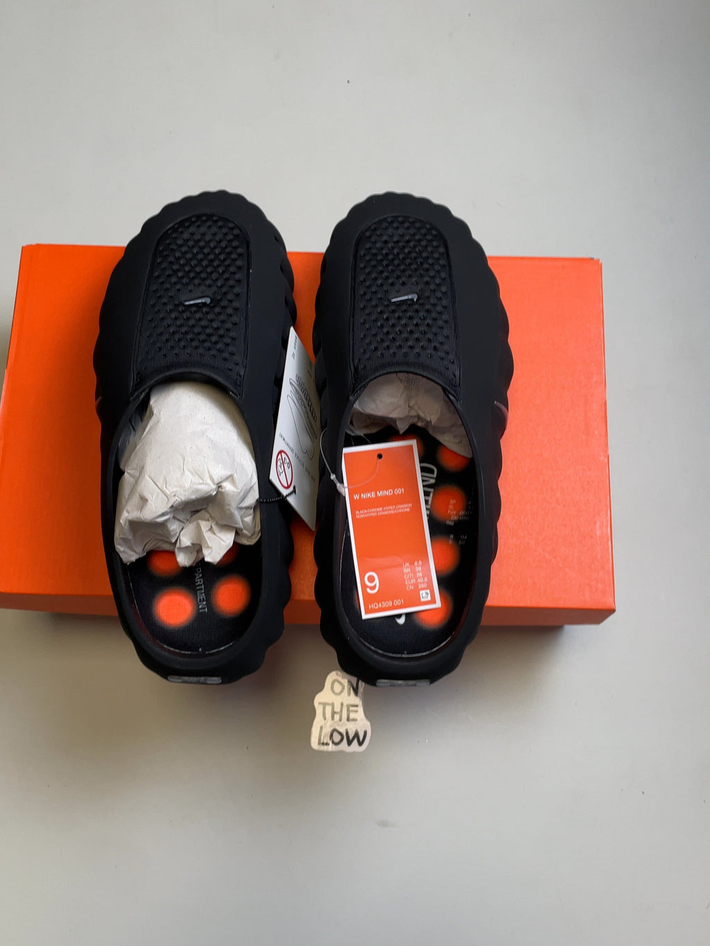 Nike Mind 001 Slide Black Chrome (Women's)