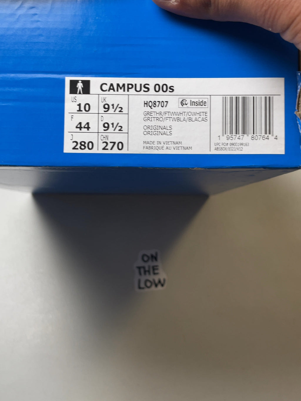 adidas Campus 00s Grey White (USED)