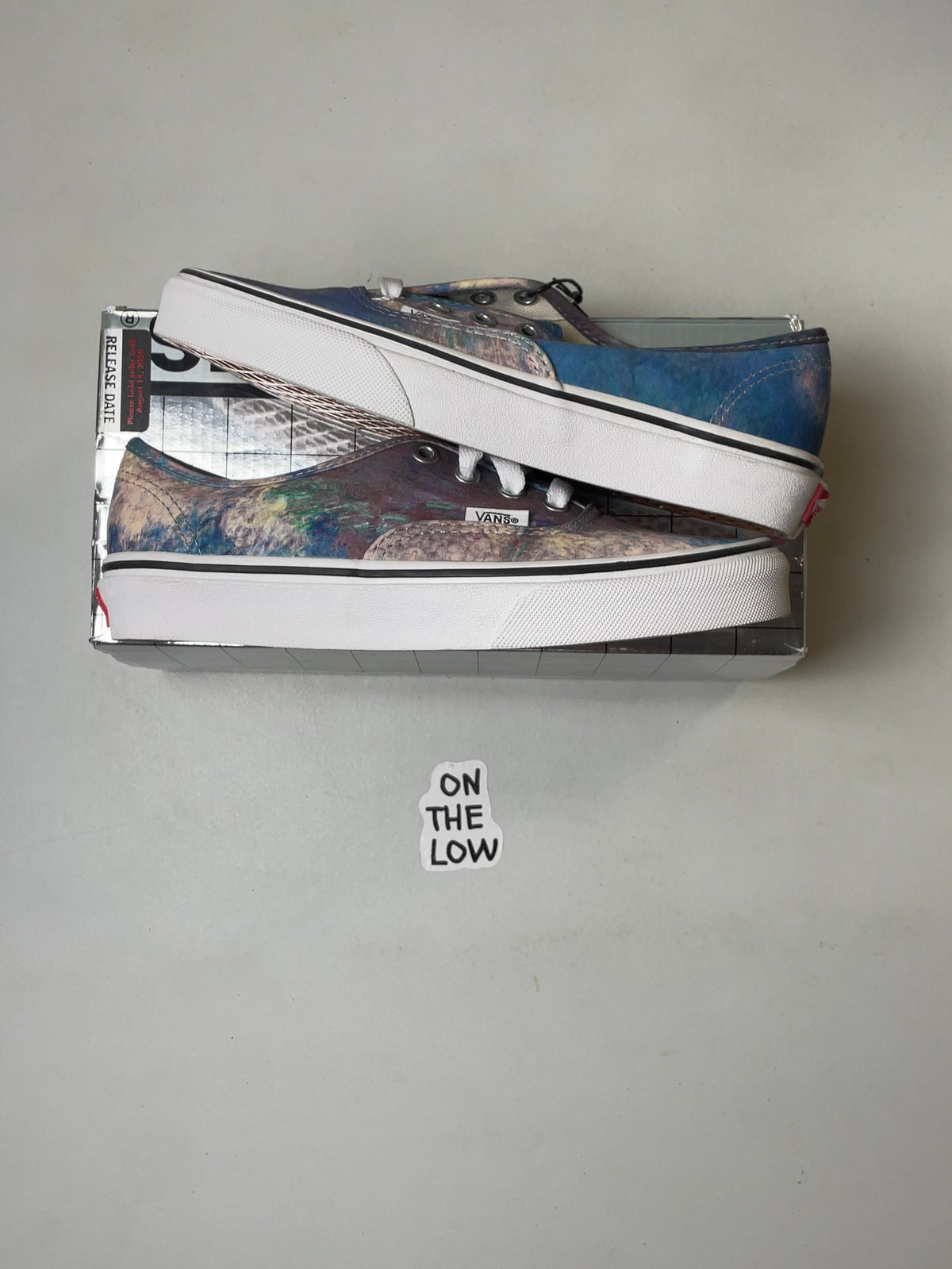 MoMA x Vans Authentic 'Claude Monet’s Water Lilies'