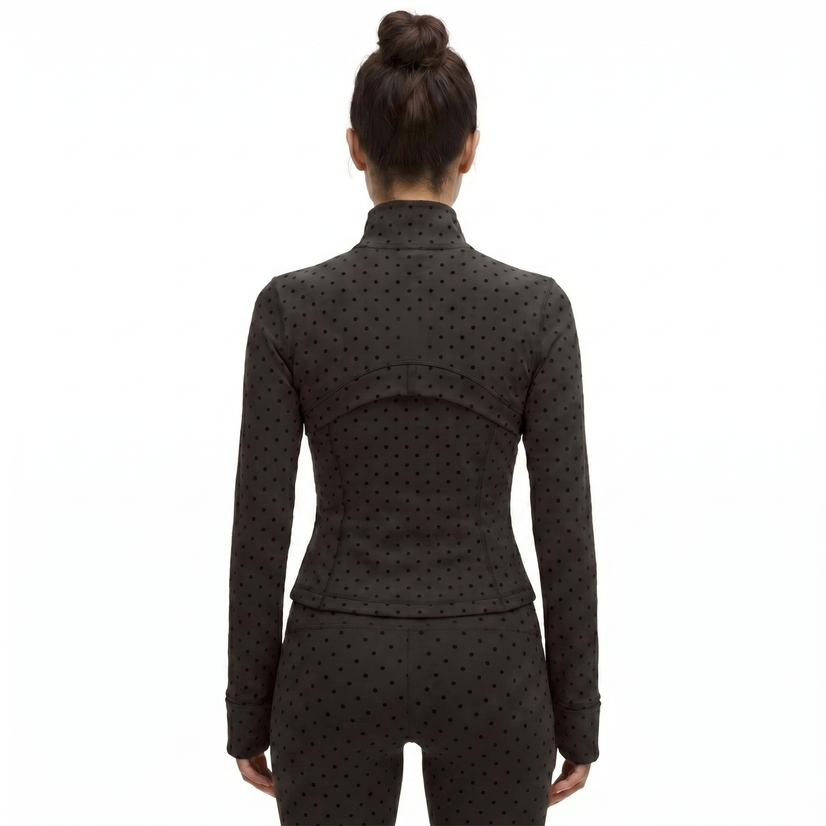 Black Polka Dot Set Women's
